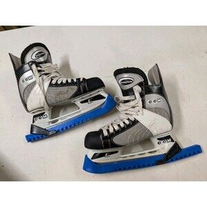 CCM Powerline 550 Ice Hockey Skates Men's Size 7 with skate guards